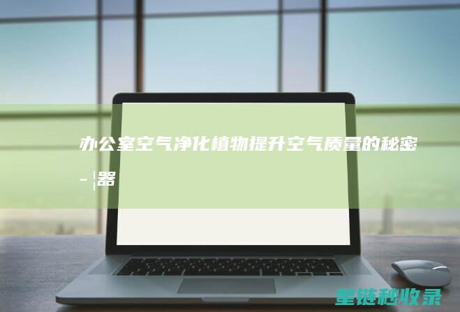 办公室空气净化植物：提升空气质量的秘密武器 (办公室空气净化器哪个牌子好)