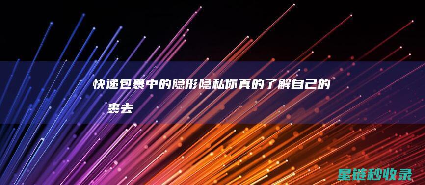 快递包裹中的隐形隐私：你真的了解自己的包裹去向吗？ (快递包裹中的学问,思维导图)